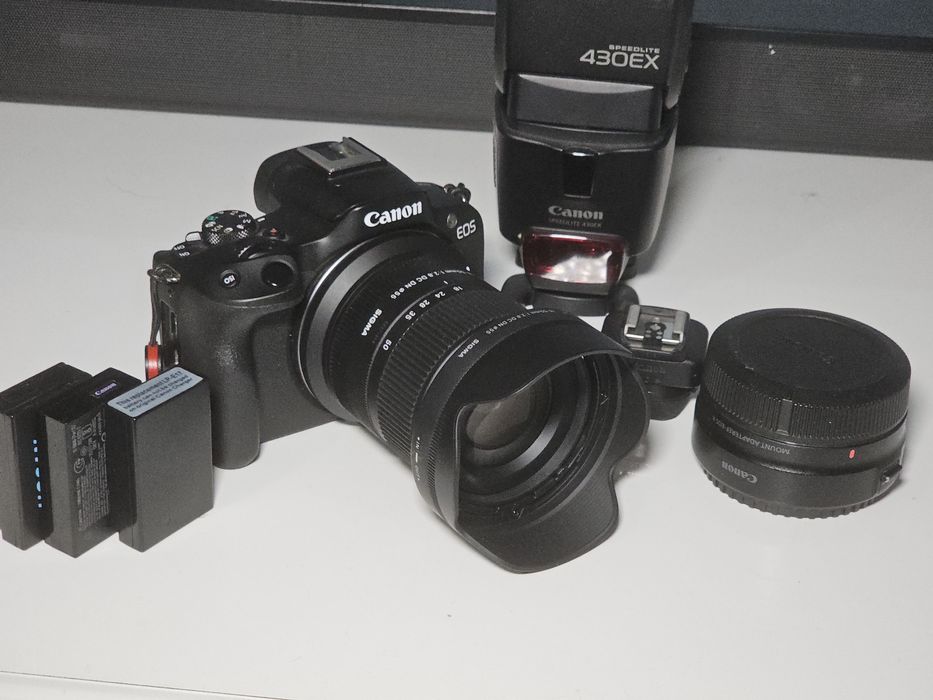 Kit fotográfico canon vendo ou troco