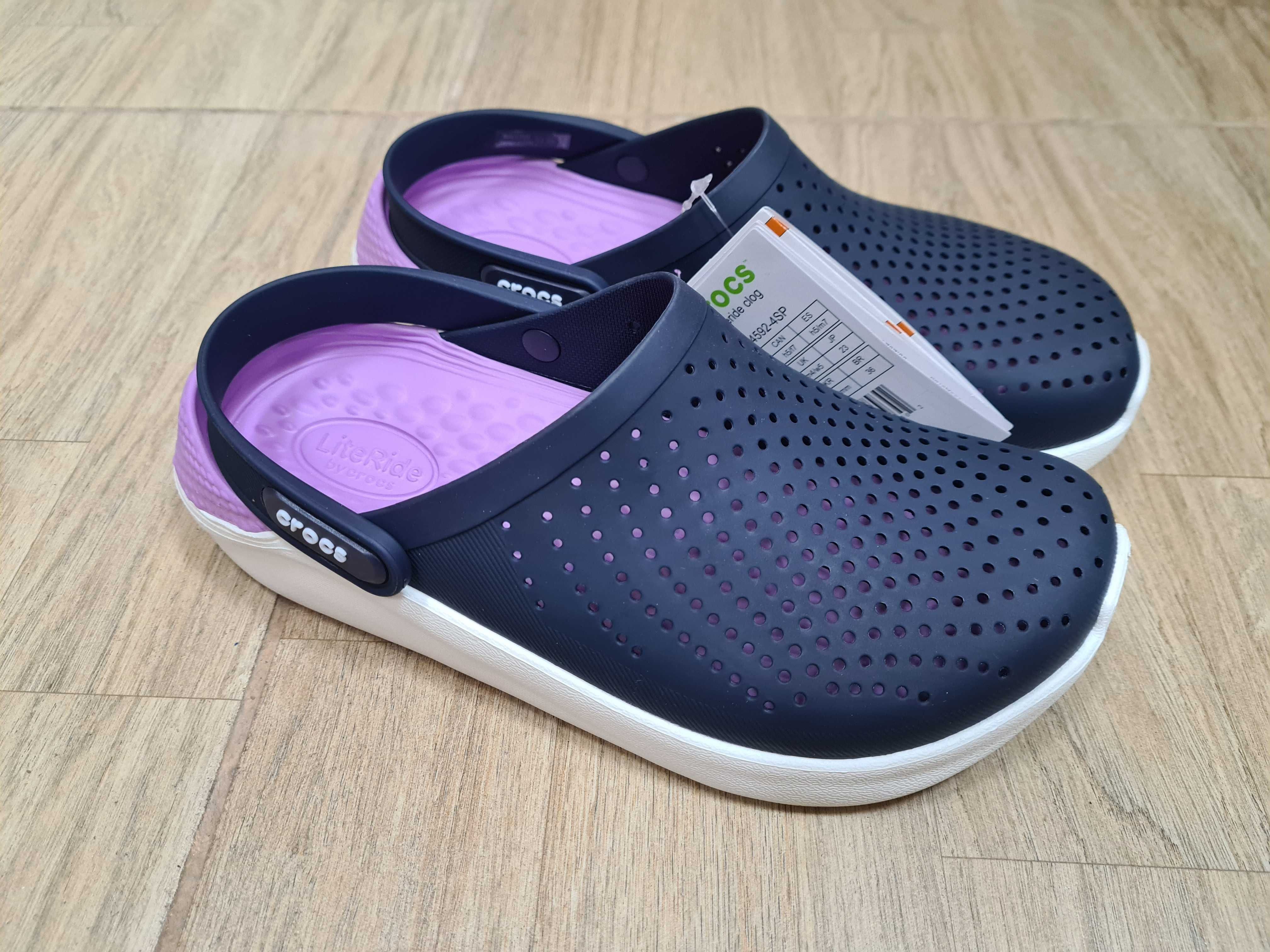 Женские Crocs LiteRide Clog, W6-W7, 100% оригинал