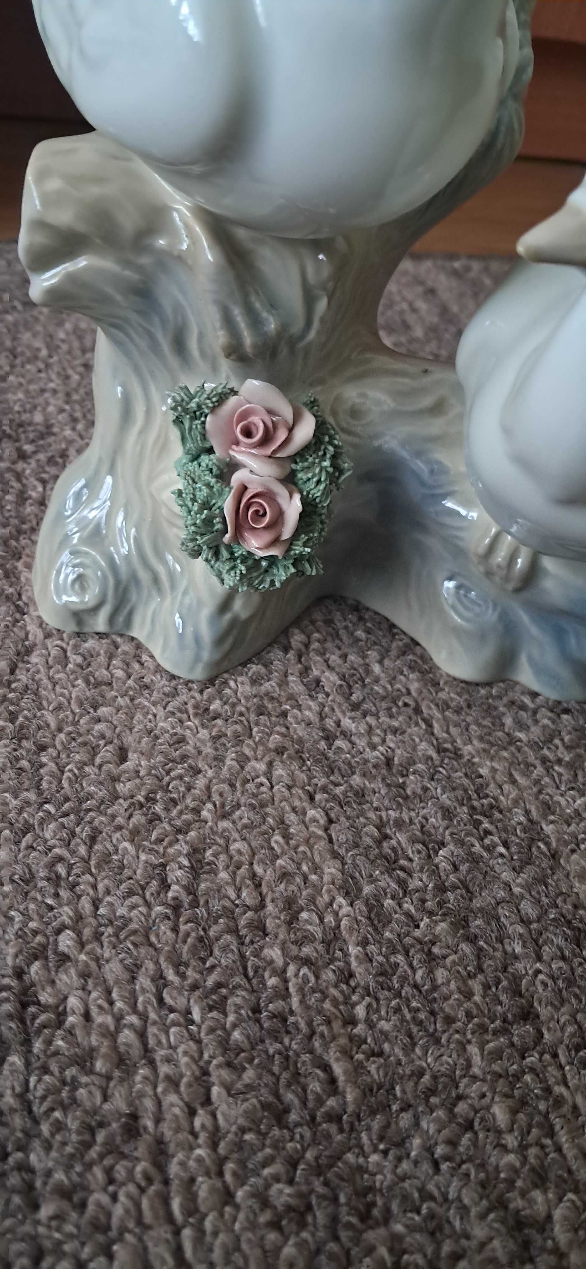 Figurka porcelana Gołębie Hiszpania Valencia