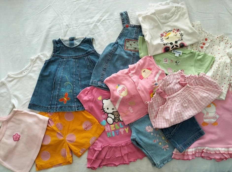 Grande lote roupa menina 0/3 meses