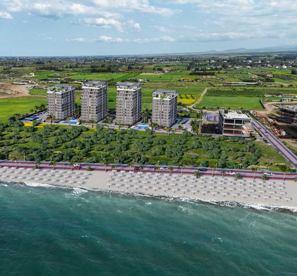 Апартаменти з видом на море в Лефке. Перша лінія.Північний Кіпр