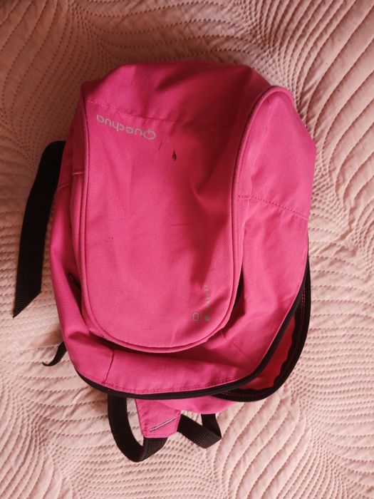 Różowy mały plecak Quechua