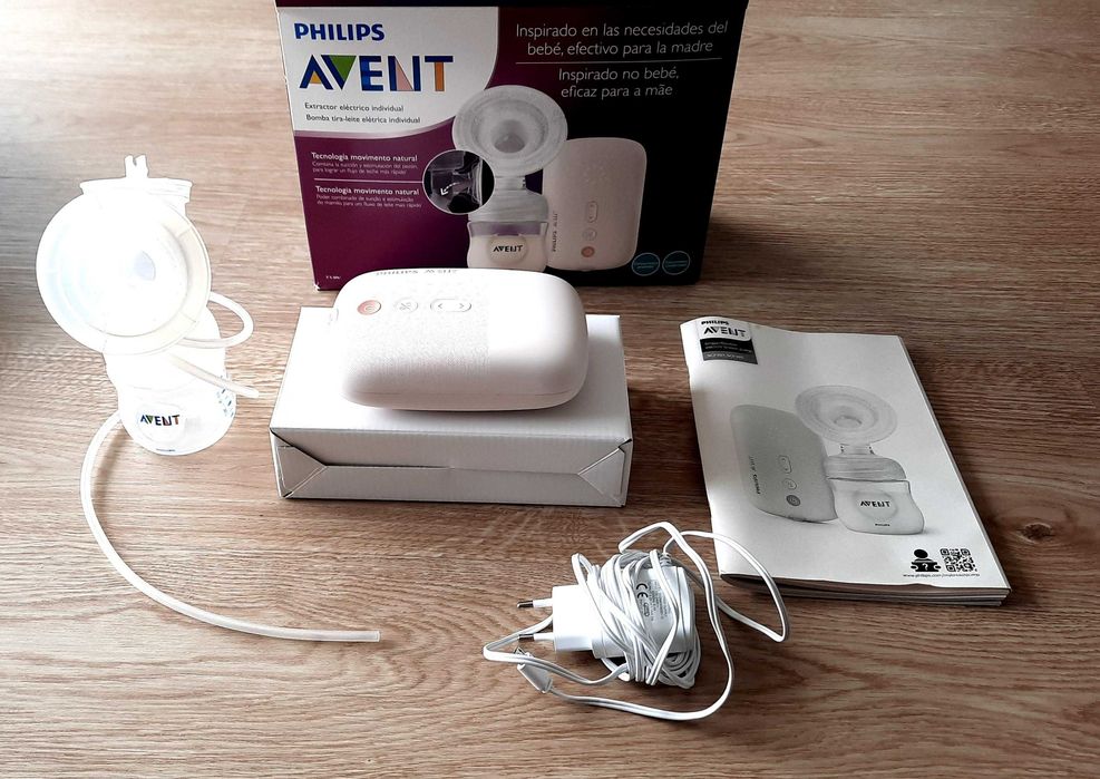 Bomba tira-leite Eléctrica PHILIPS AVENT utilizada 1x
