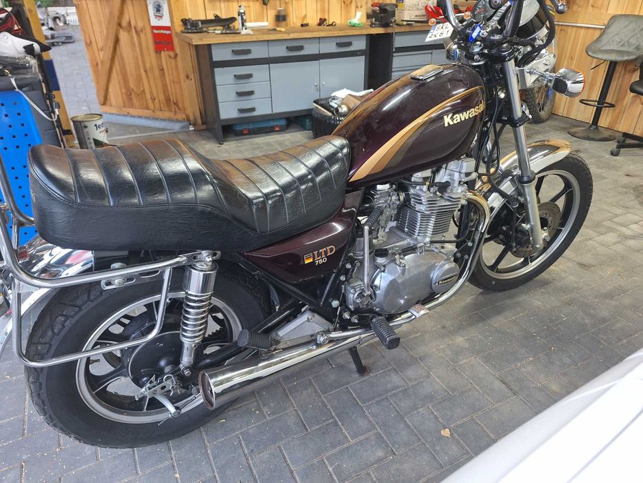 Kawasaki KZ 750B LTD L twin kopniak bel driwe pasek nie XS650  GR650