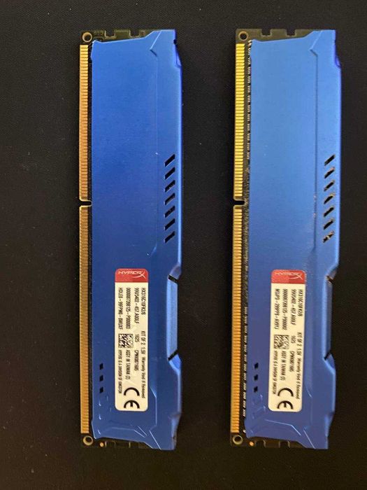 Оперативна пам'ять Kingston HyperX Fury DDR3 2x4 8gb 1600Mhz