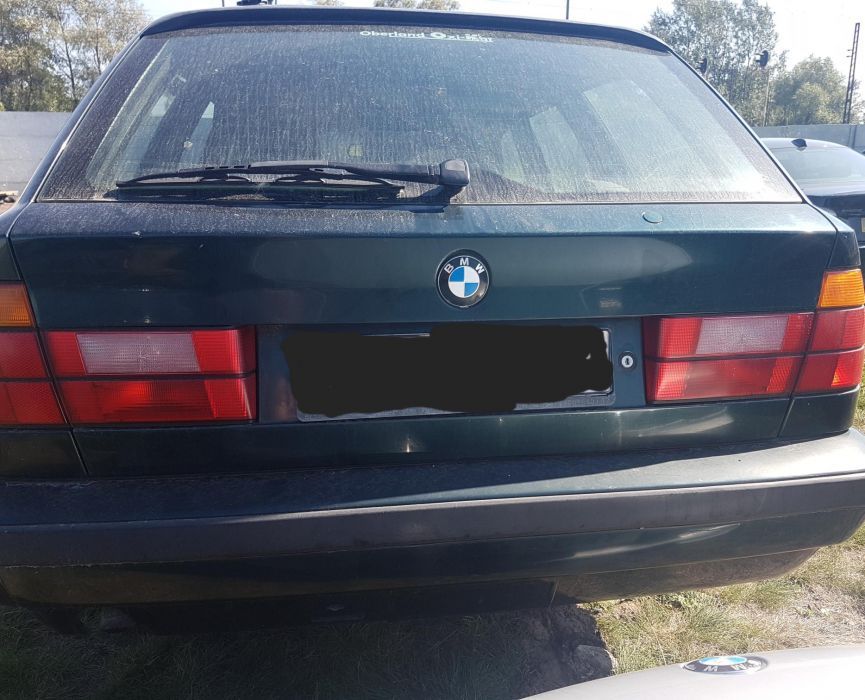 Bmw e34 kombi tylna klapa oxfordgrun metallic