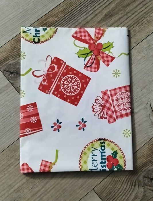 Obrus ceratowy, cerata świąteczna BOŻONARODZENIOWA 120x130 cm