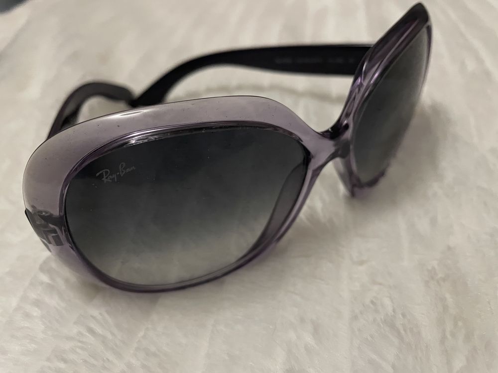 Oculos de sol rayban cor violeta degrade imaculados .