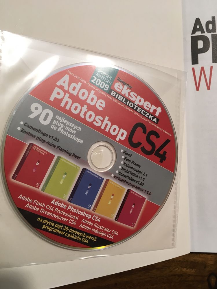 Książka Adobe Photoshop w praktyce CS4 z CD-ROM