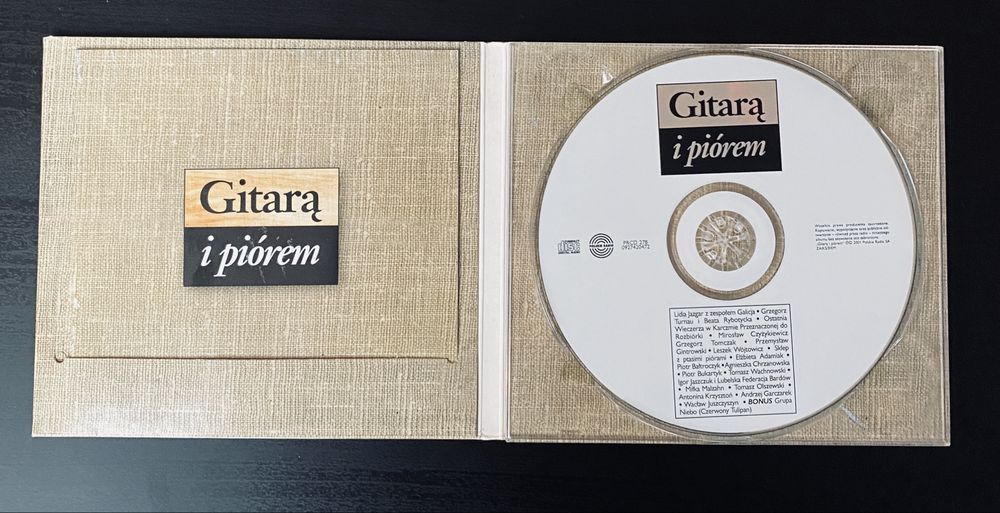 Gitarą i piórem 1, CD
