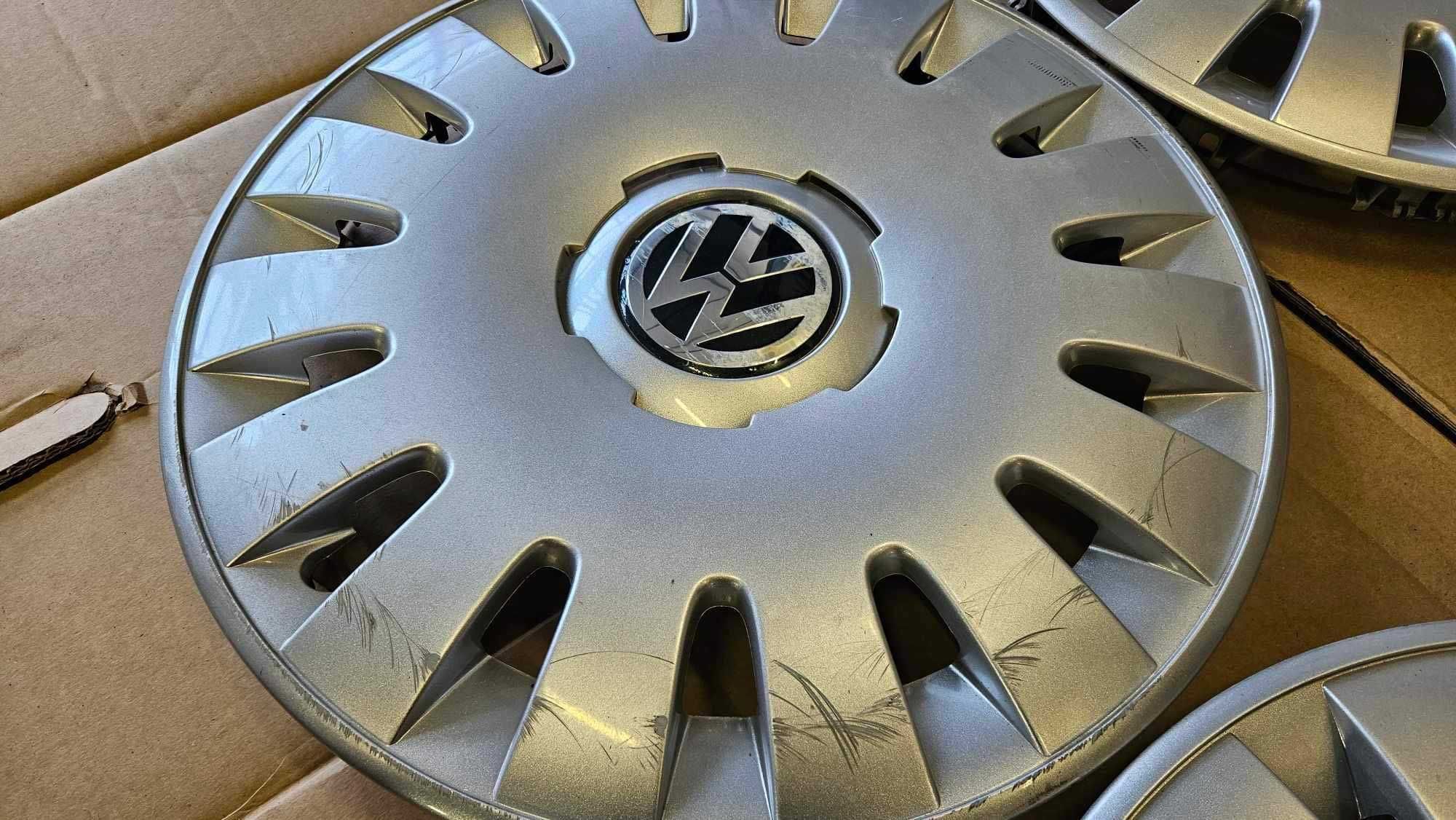 Kołpaki 16" srebrne ORYGINALNE Volkswagen VW OE - 4 SZTUKI