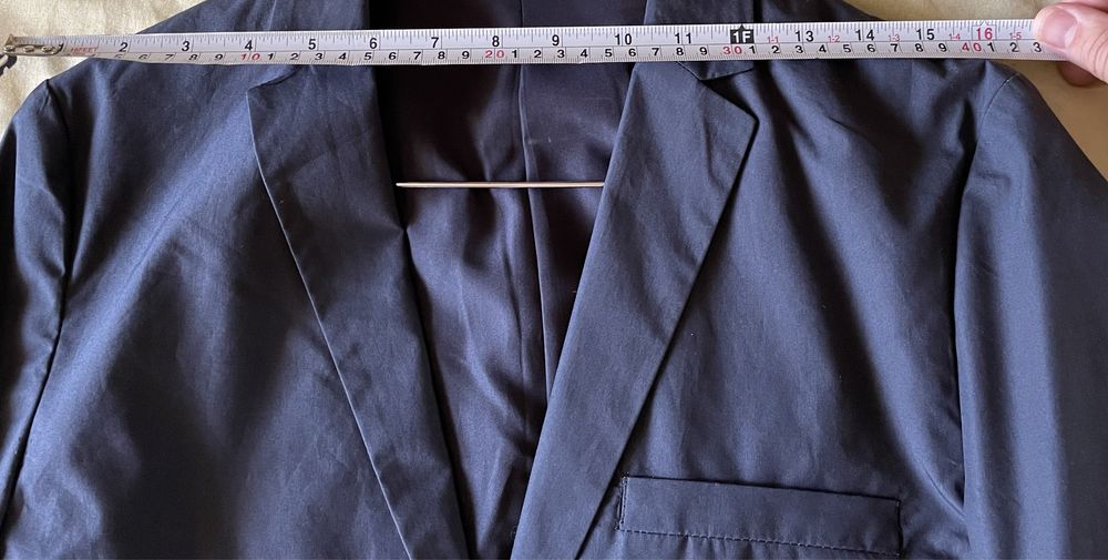 HM premium pima cotton man jacket чоловічий підлітковий піджак блейзер