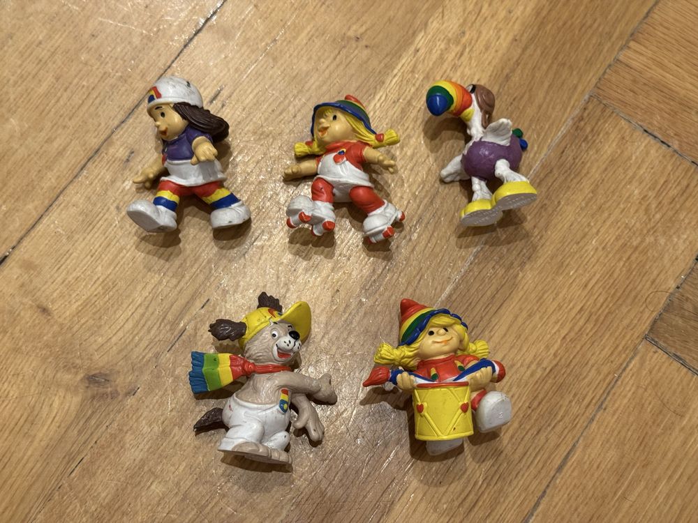 Rainbow Brite vintage figurki