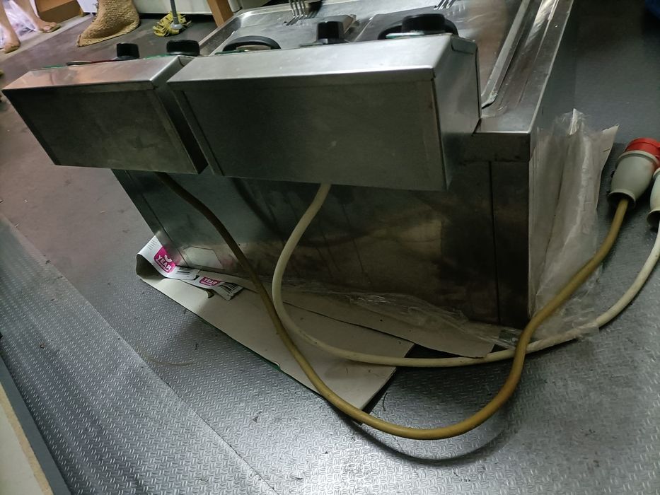 Fritadeira elétrica uso profissional