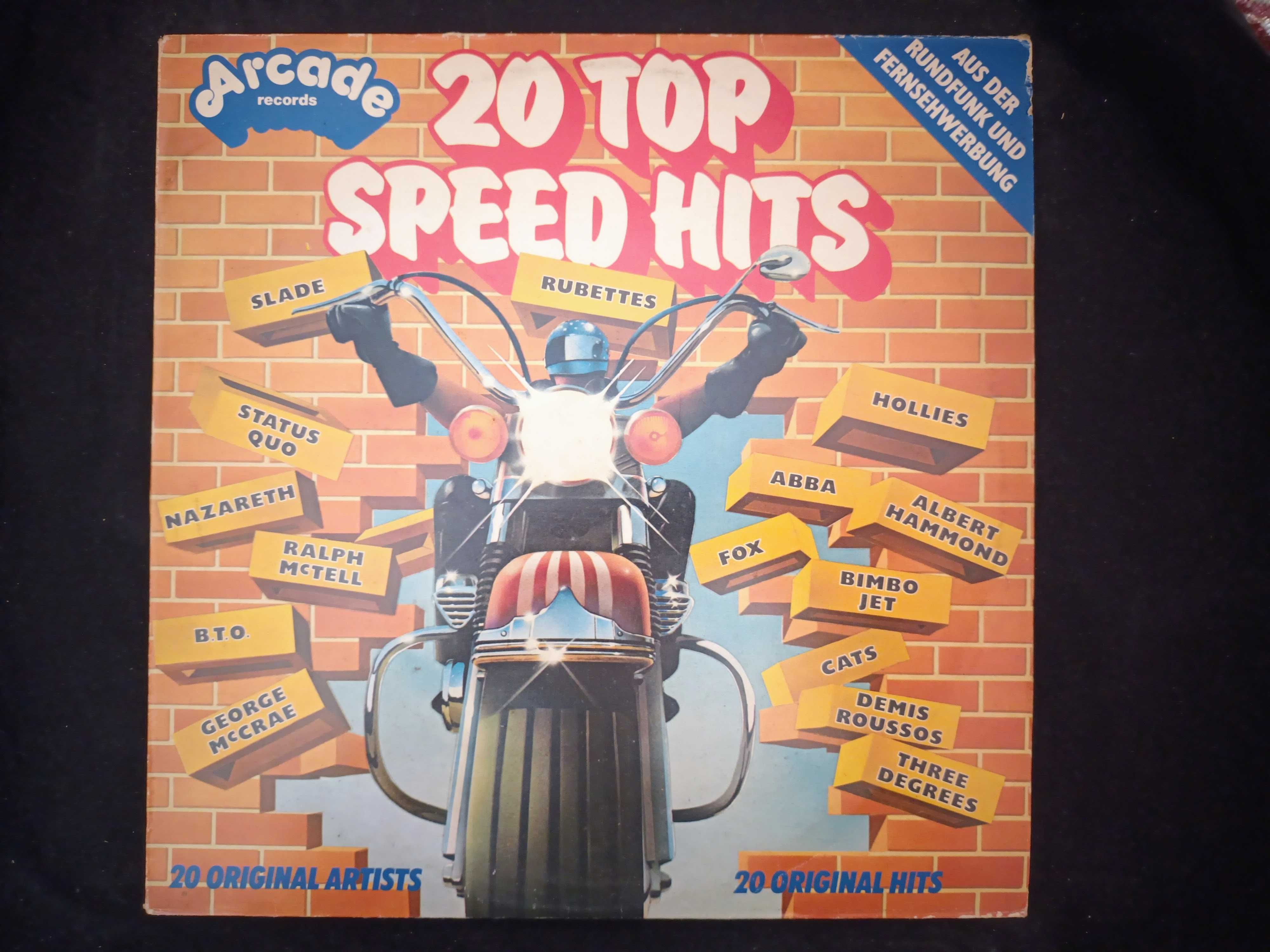 20 TOP SPEED HITS - LP -  Êxitos Musicais