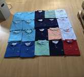Lote roupa Lacoste