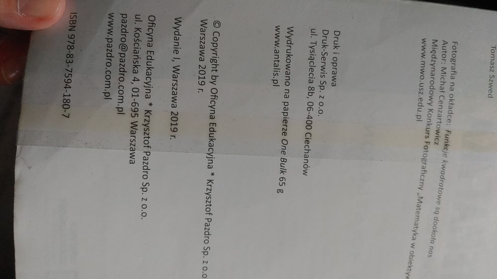 Matematyka 1 zbiór zadań zakres rozszerzony