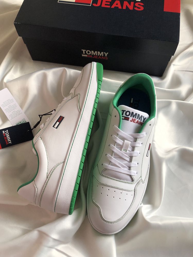 Tommy Jeans męskie buty r. 45 nowe białe sportowe sneakersy