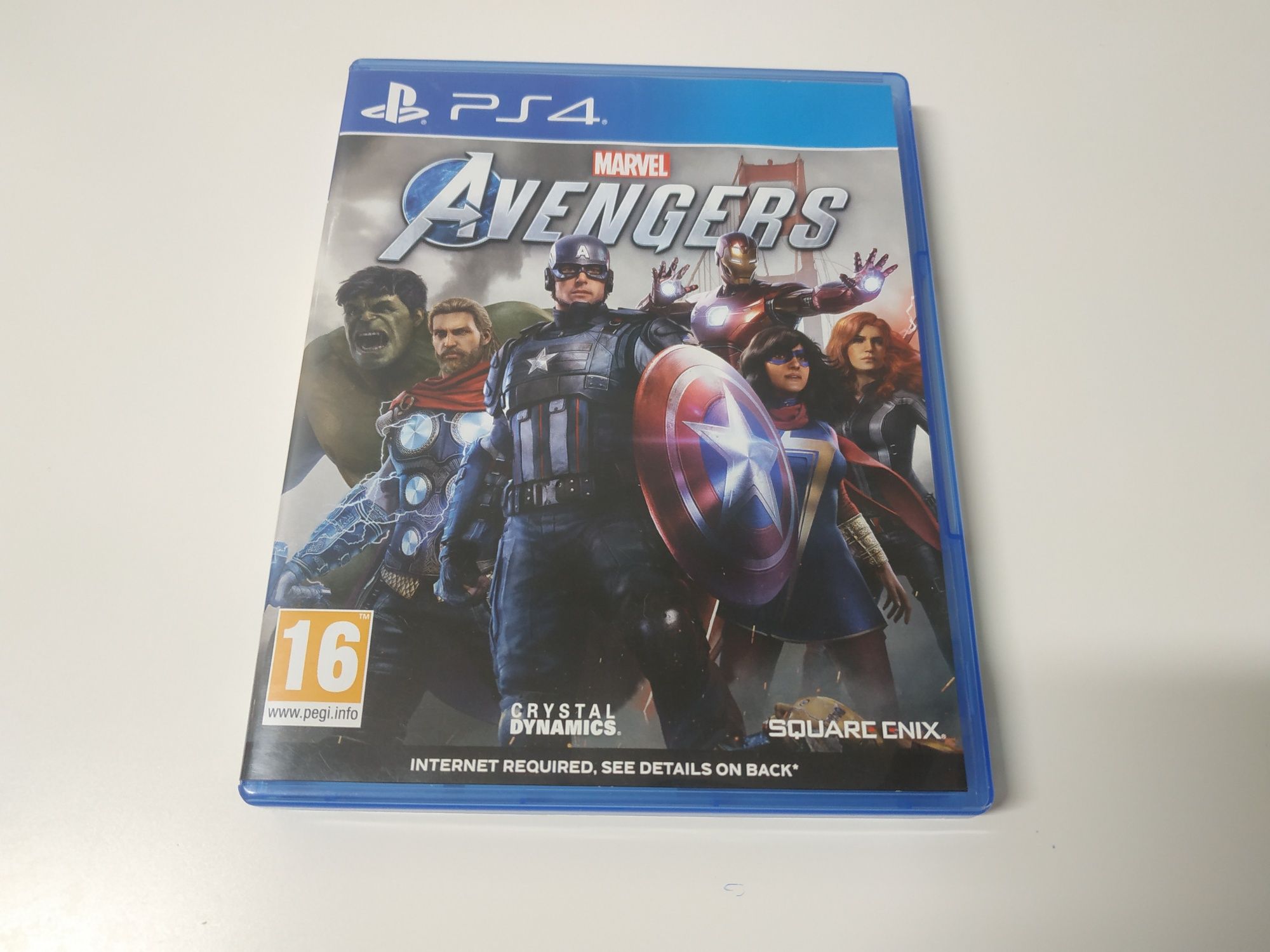 PlayStation 4 PS4 Jogo Marvel Avengers Como Novo