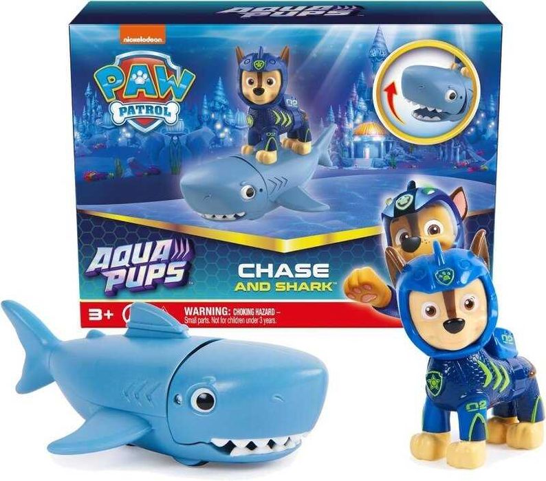 Paw Patrol Щенячий Патруль Aqua Pups Chase Чейз Аква Пупс.