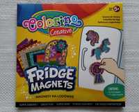 NOWE magnesy na lodówkę konie kucyki fridge magnets Colorino