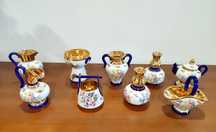 Conjunto coleção decorações miniaturas