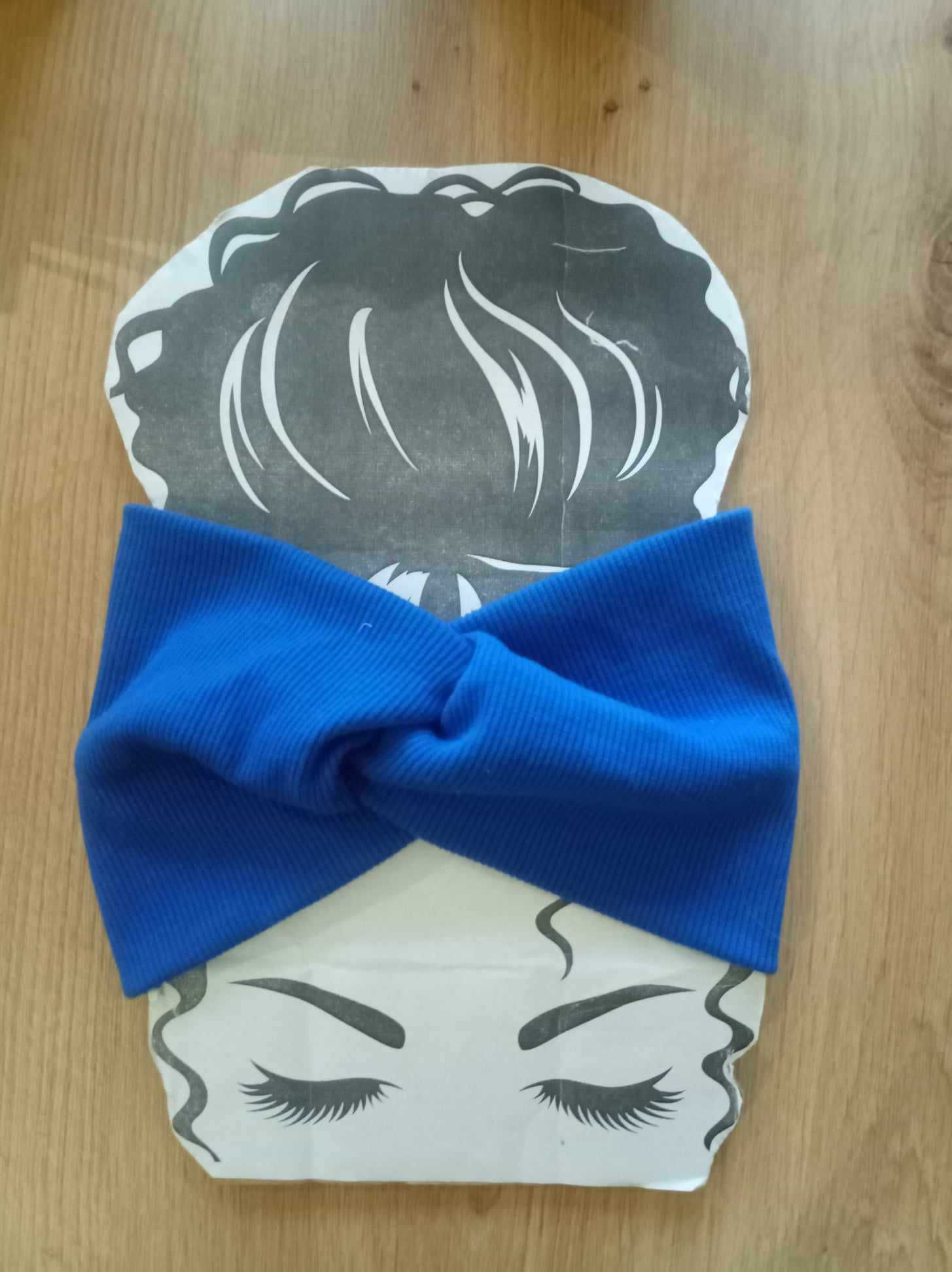 OPASKA na jesień, Turban bawełniana rozciągliwa.