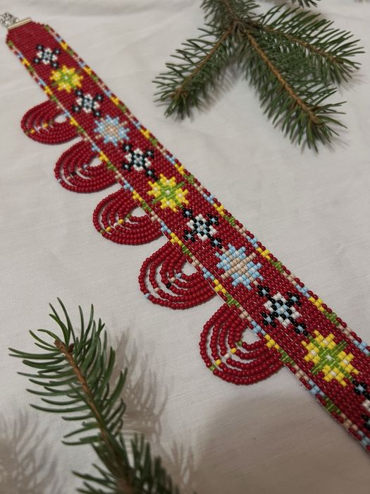 Гердан в різдвяному стилі