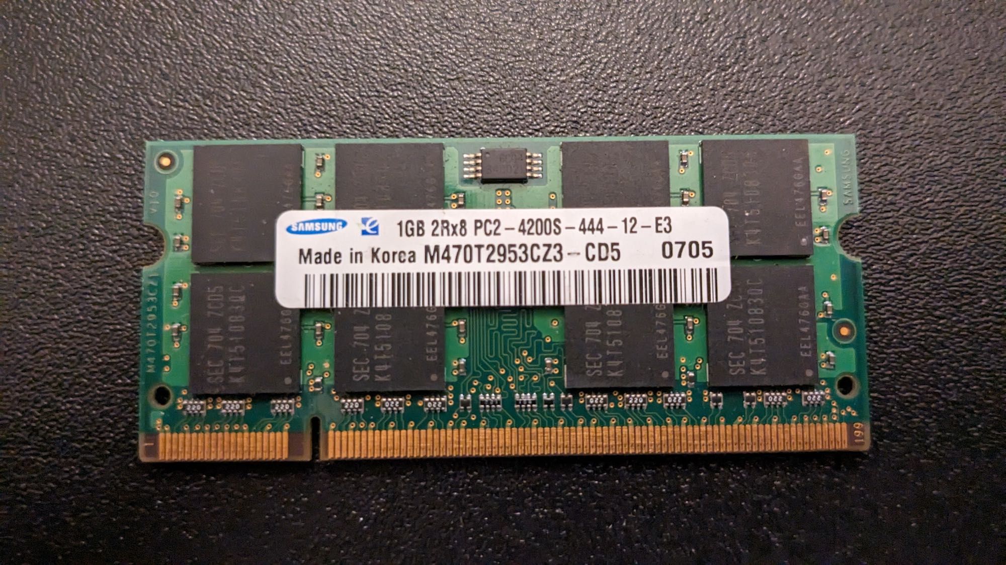 Memórias SO-DImm (DDR1/DDR2/DDR3)