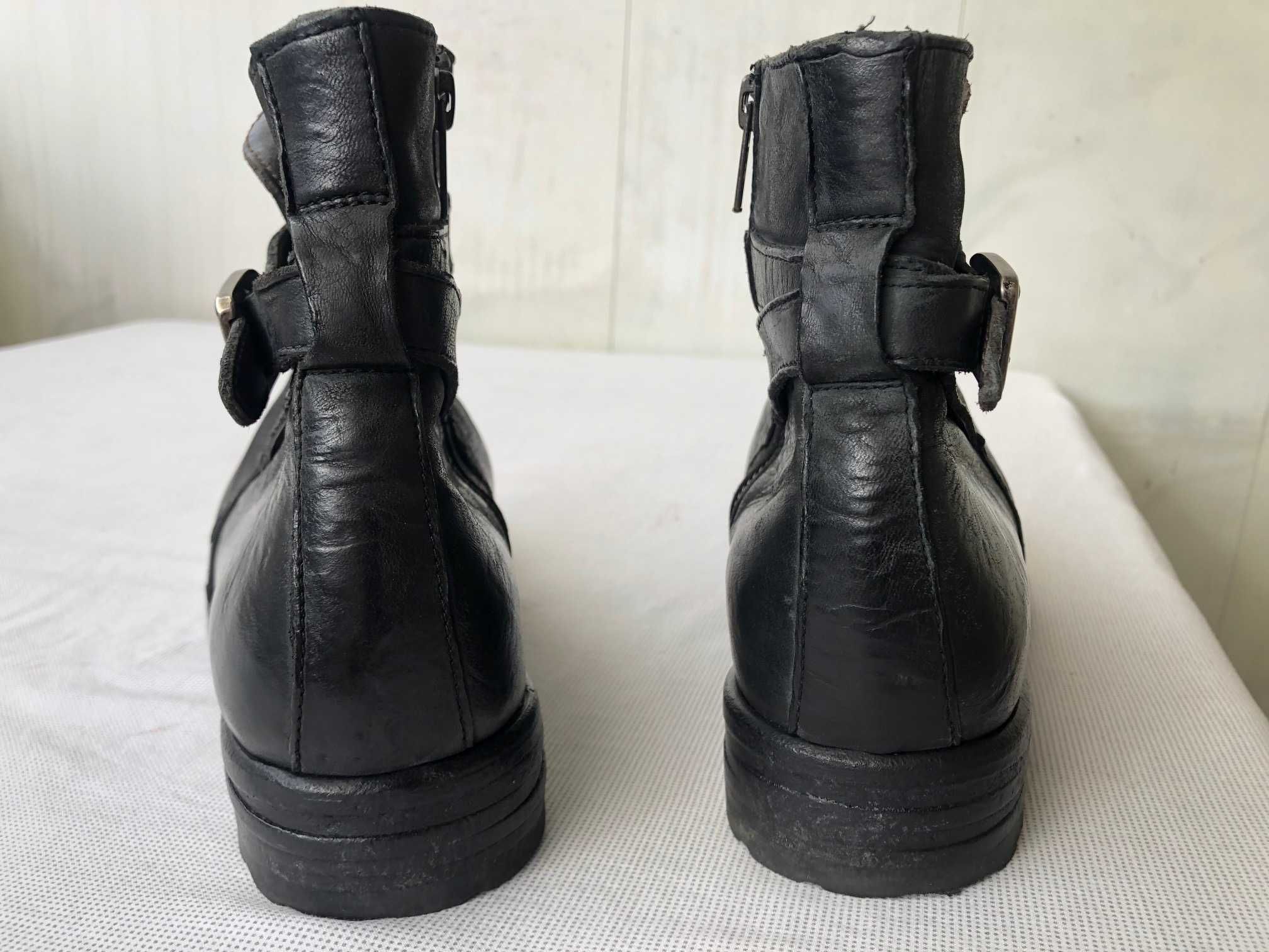 Оригинальные женские кожаные ботинки Shoto (Италия)