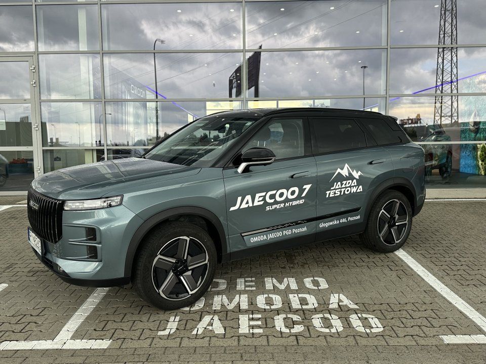 Jaecoo 7 Super Hybrid Exclusive 1.5 T-GDI+1DHT 280KM, 2024r.