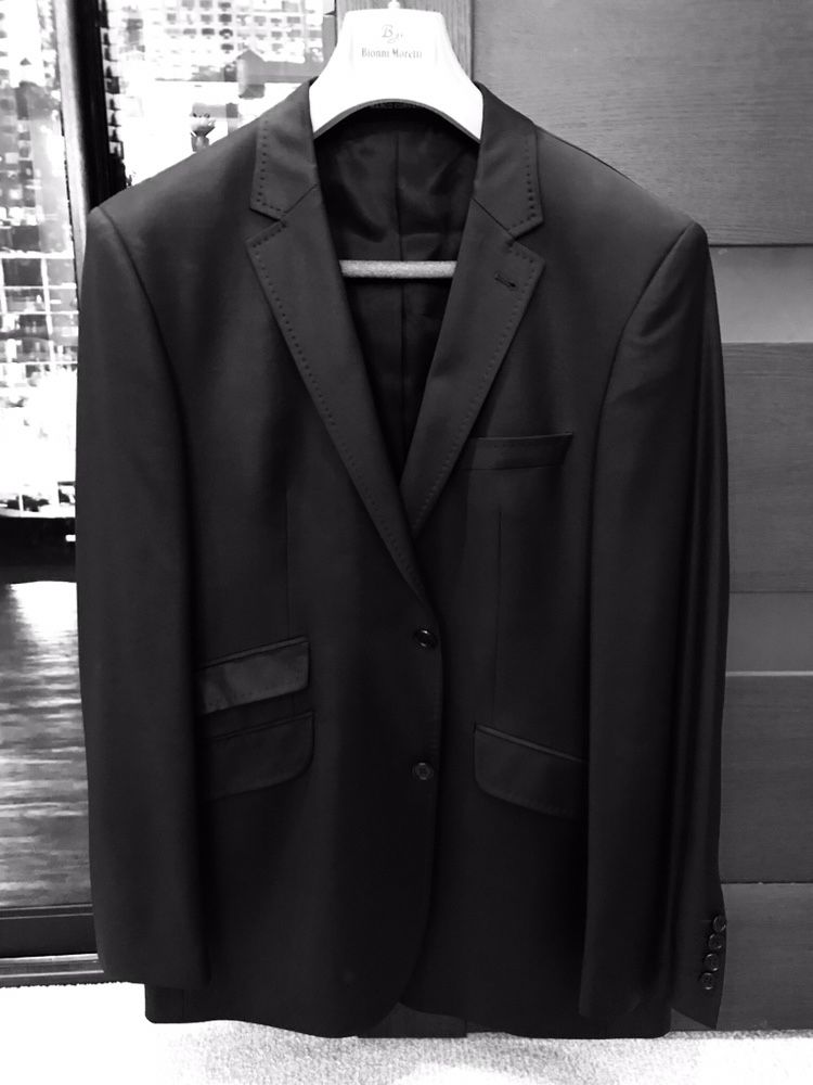 Пиджак классический мужской тёмно-синий, чёрный 3 шт.