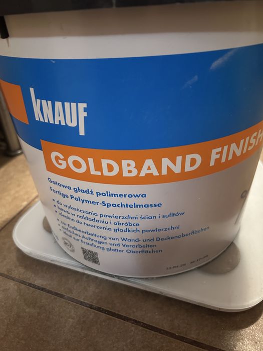 Gotowa polimerowa gladź szpachlowa Knauf Goldband 11kg