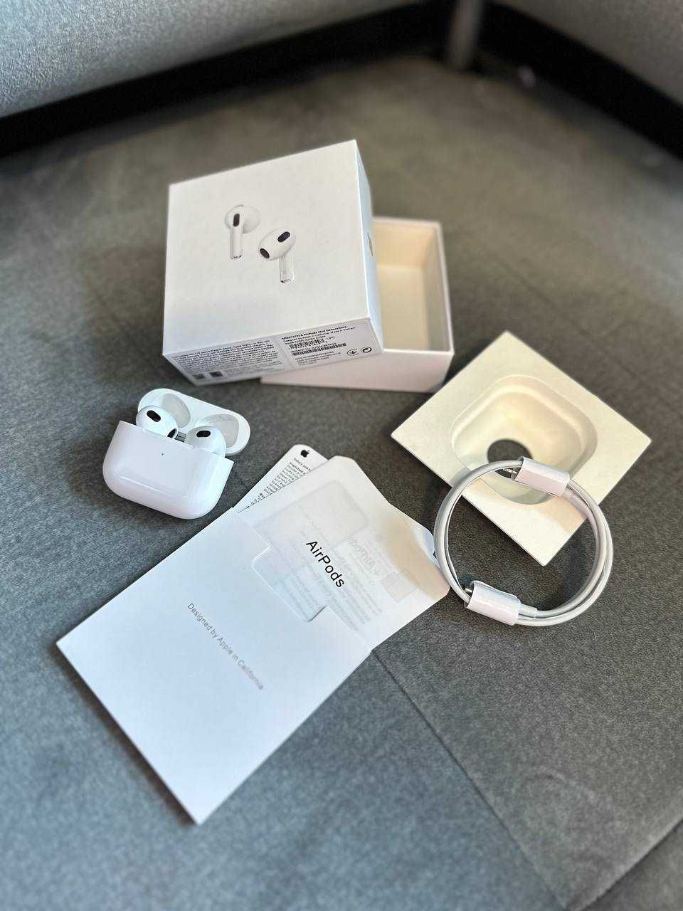 Топовая Новинка Беспроводных Наушников AirPods 3 С Гироскопом