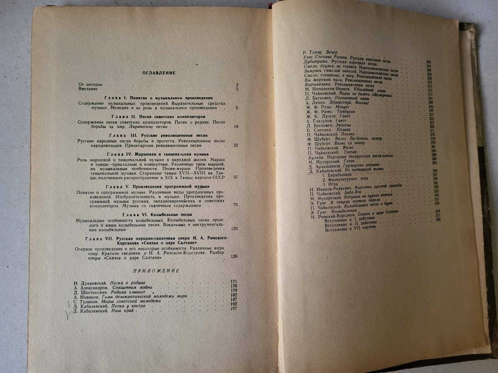 Музична література Підручник-хрестоматія 1961 Учебник Музыкальная лит