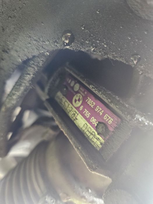 Magiel maglownica przekładnia kierownicza bmw e46 fioletowa żółta tabl