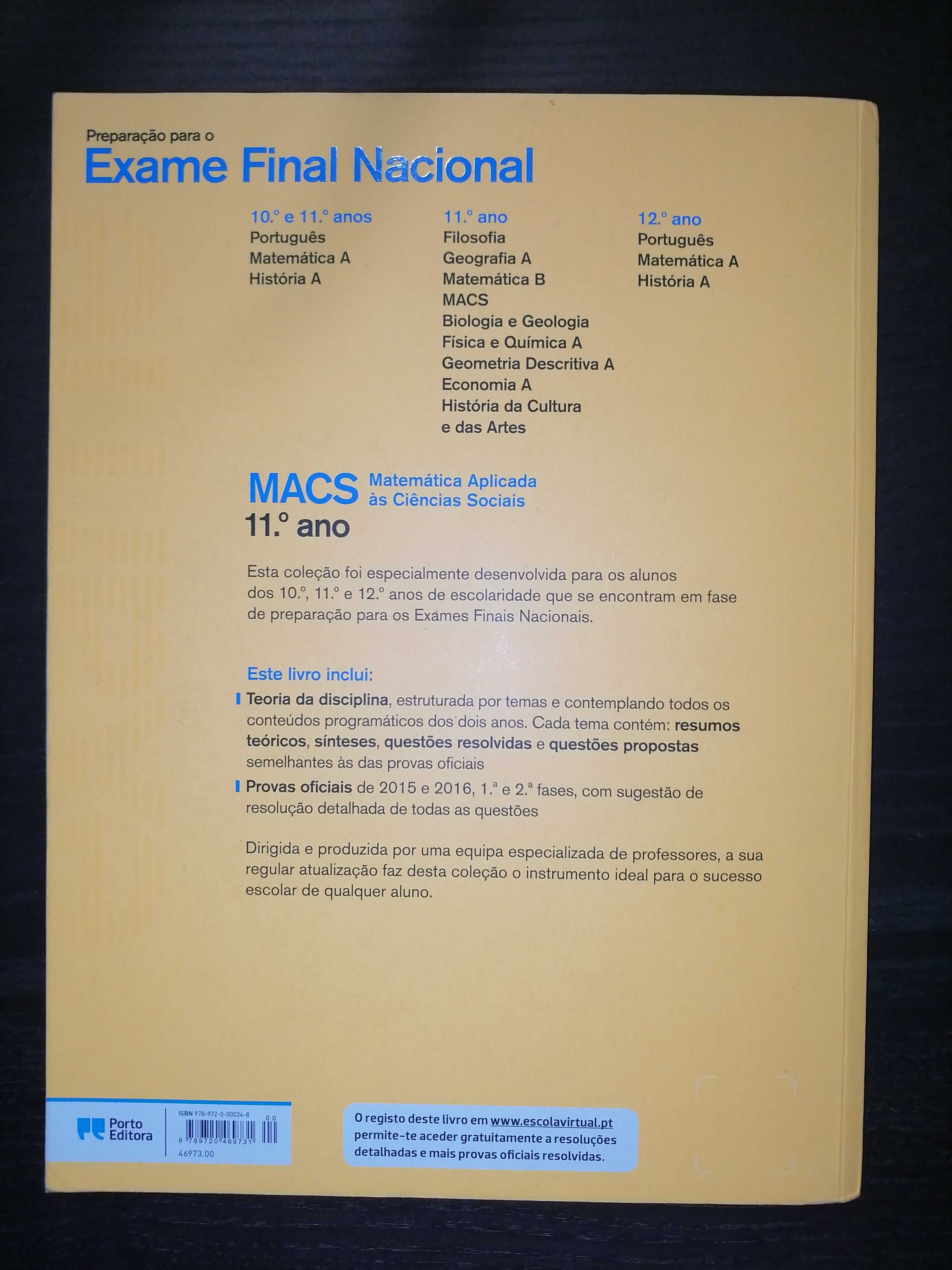 Livro Exame MACS