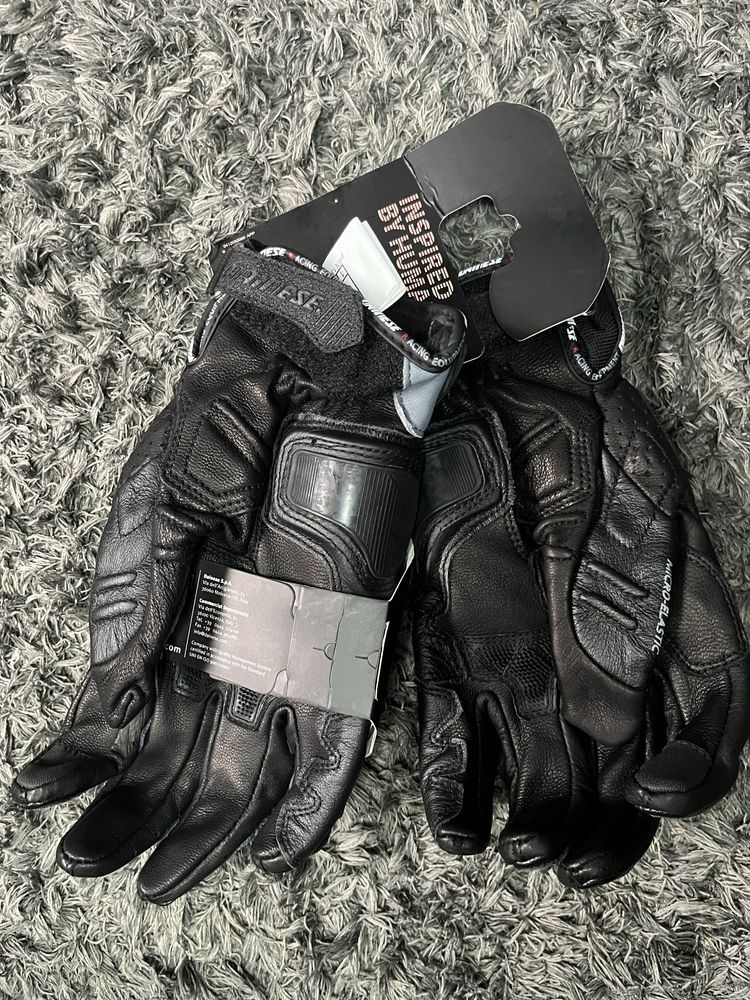 Luvas Dainese 4 Stroke Brancas NOVAS