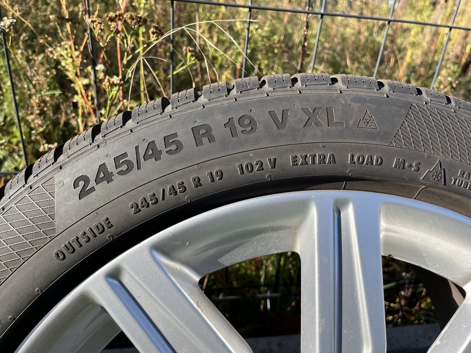 Koła zimowe Audi A6 A7 19” 245/45R19 Continental WinterContact TS850P