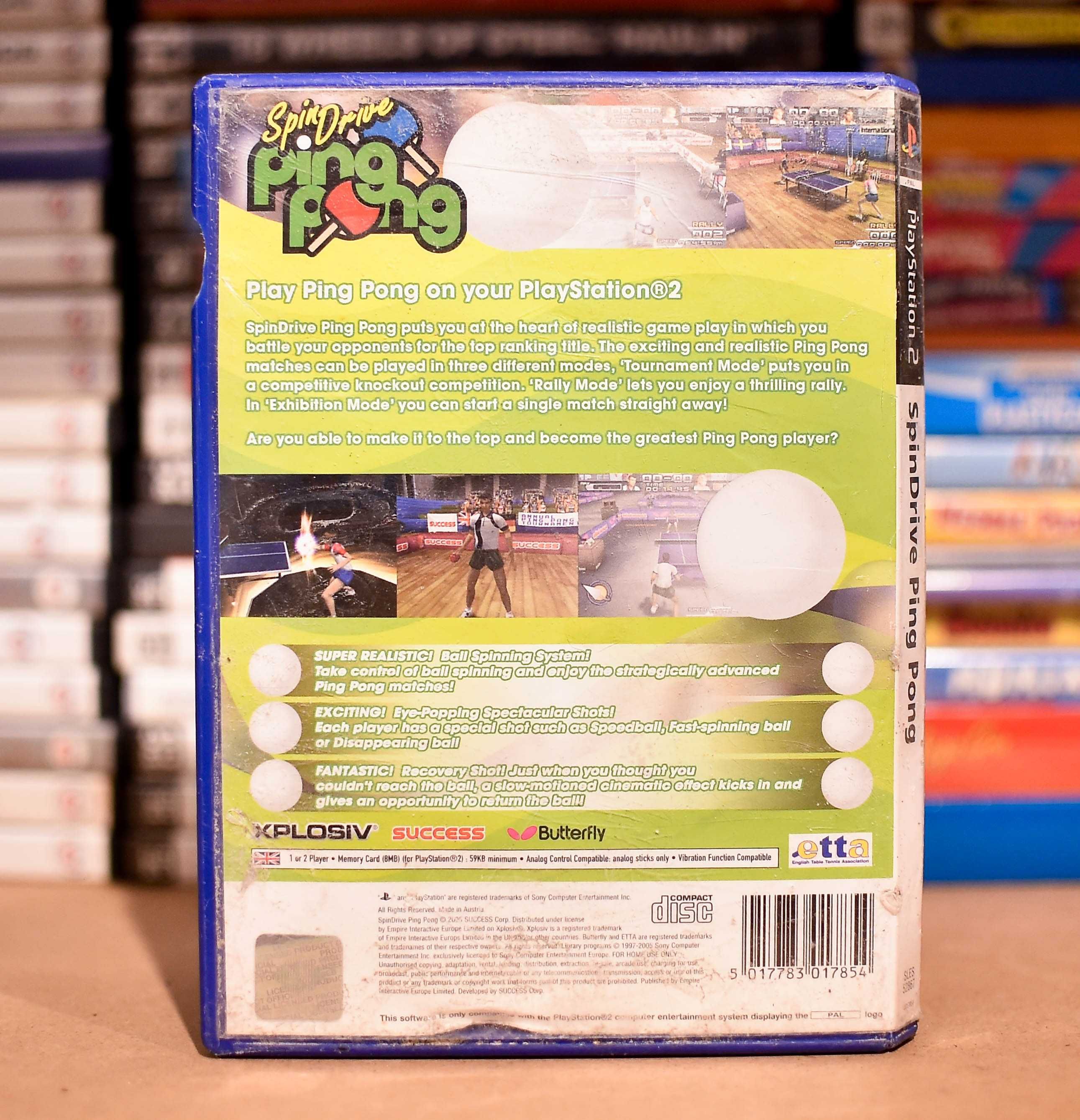 PS2 # SpinDrive Ping Pong