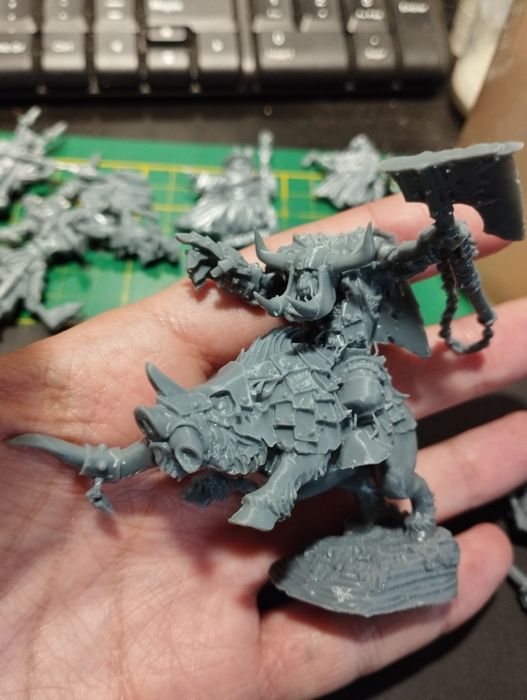 Ork bohater zamiennik do gier RPG i bitewnych