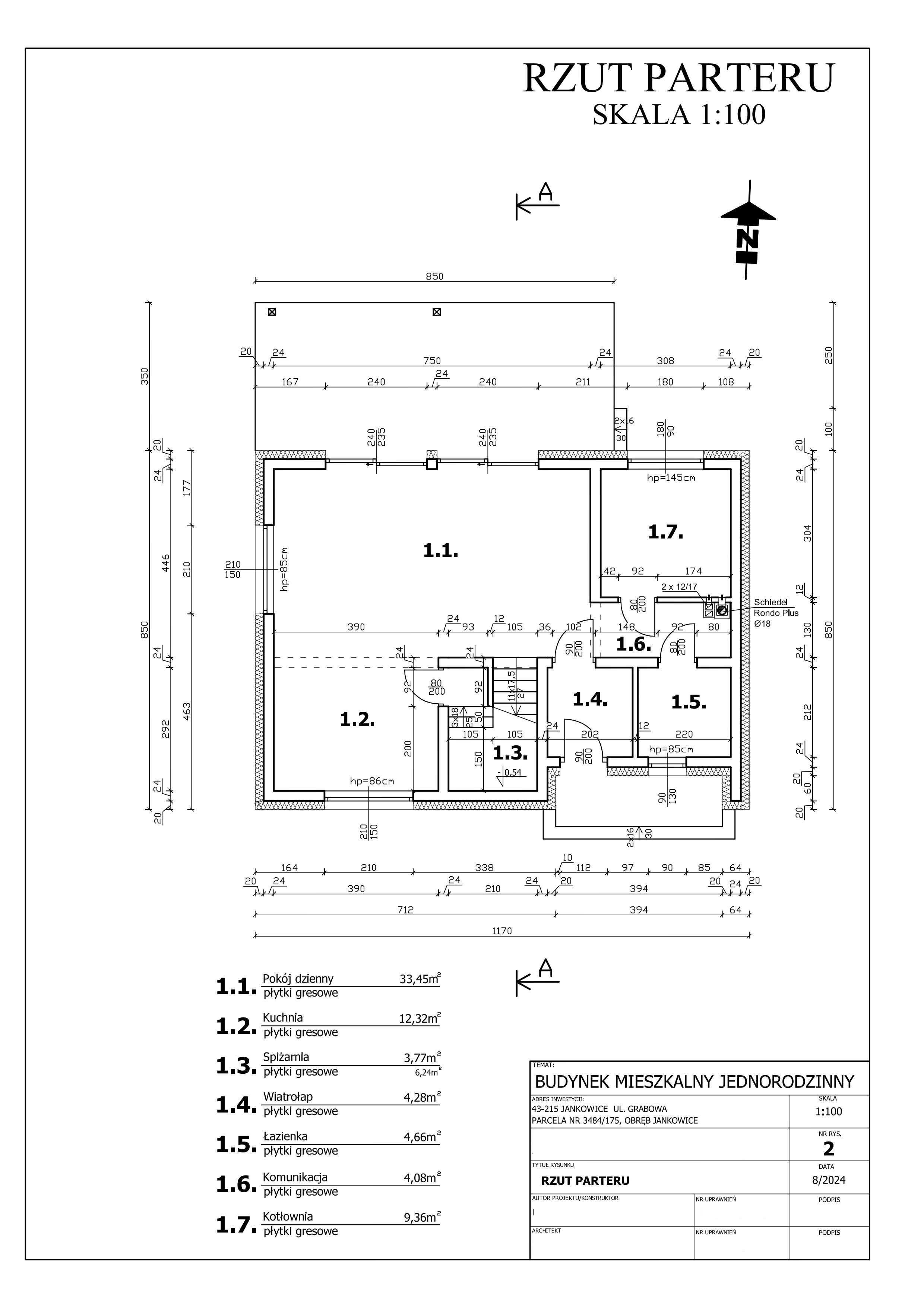 Twój dom w Pszczynie: działka 845 m² z projektem i pozwoleniem w cenie