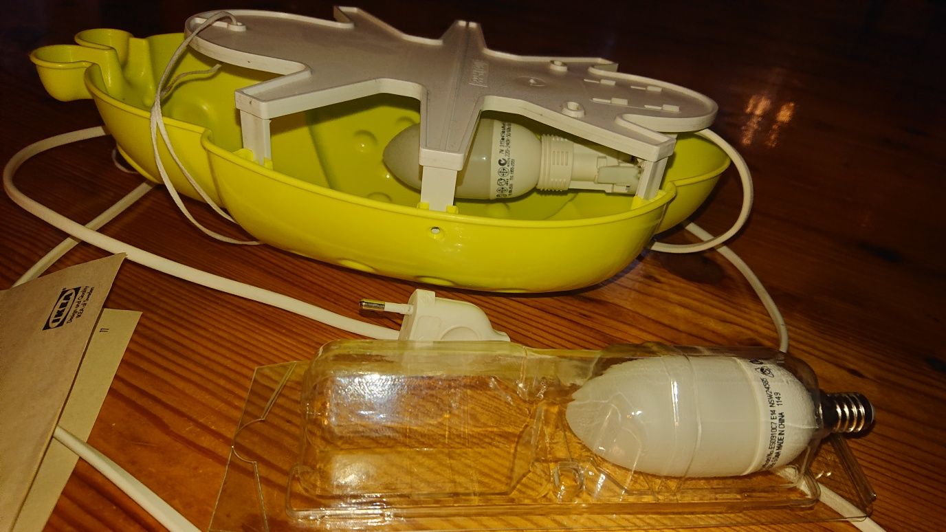 Lampka z Ikea Smila Bagge