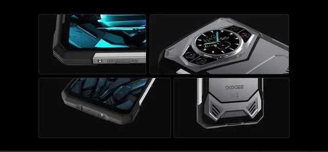 Защищенный смартфон Doogee S200 Gray 12/256Gb 10100mAh Dimensity 7050