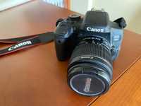 Canon 750D c objetivo 18/55