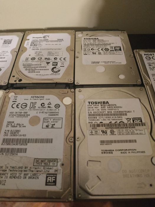 HDD 2.5 320GB 500GB 1000GB Жосткий диск для ноутбука