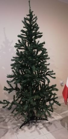 Árvore de Natal, 1,80m, desmontável, usada