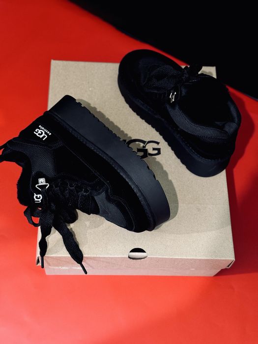 Кроссовки UGG Lowmel Australia Овчина Угг, Уггі натуральный замш /Уги