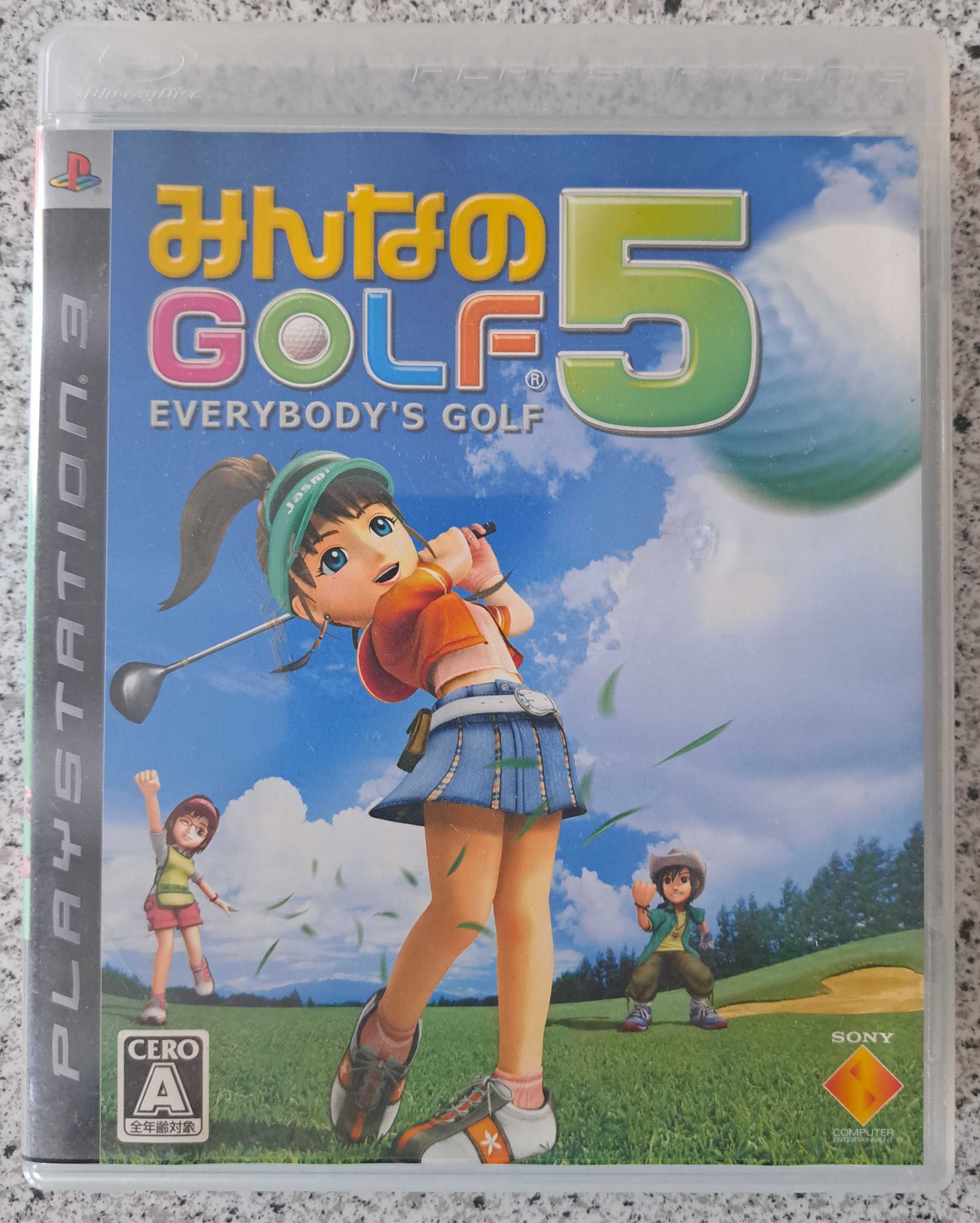 Gra Minna no Golf 5, PS3, import Japonia