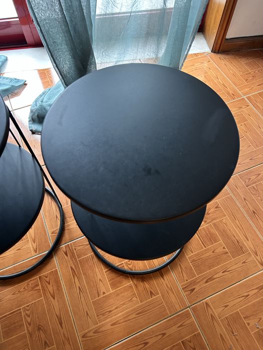 Conjunto espelho e mesinhaa cabeceira